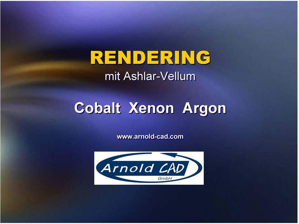 Cobalt Xenon
