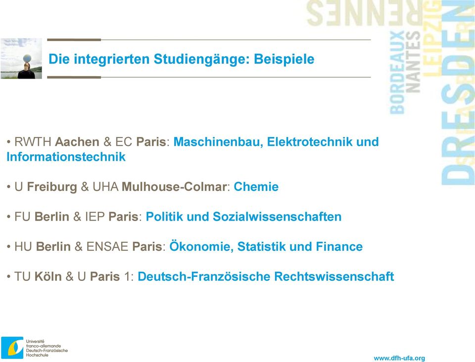 Berlin & IEP Paris: Politik und Sozialwissenschaften HU Berlin & ENSAE Paris: