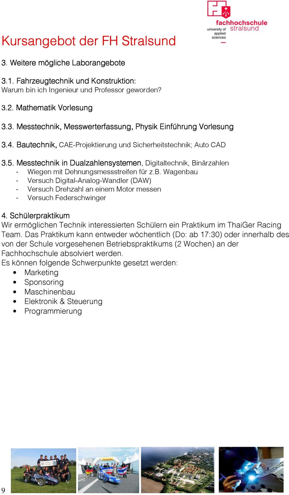 Wagenbau - Versuch Digital-Analog-Wandler (DAW) - Versuch Drehzahl an einem Motor messen - Versuch Federschwinger 4.