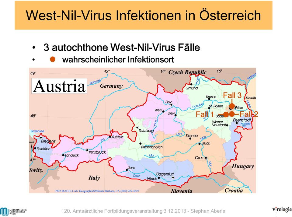 West-Nil-Virus Fälle