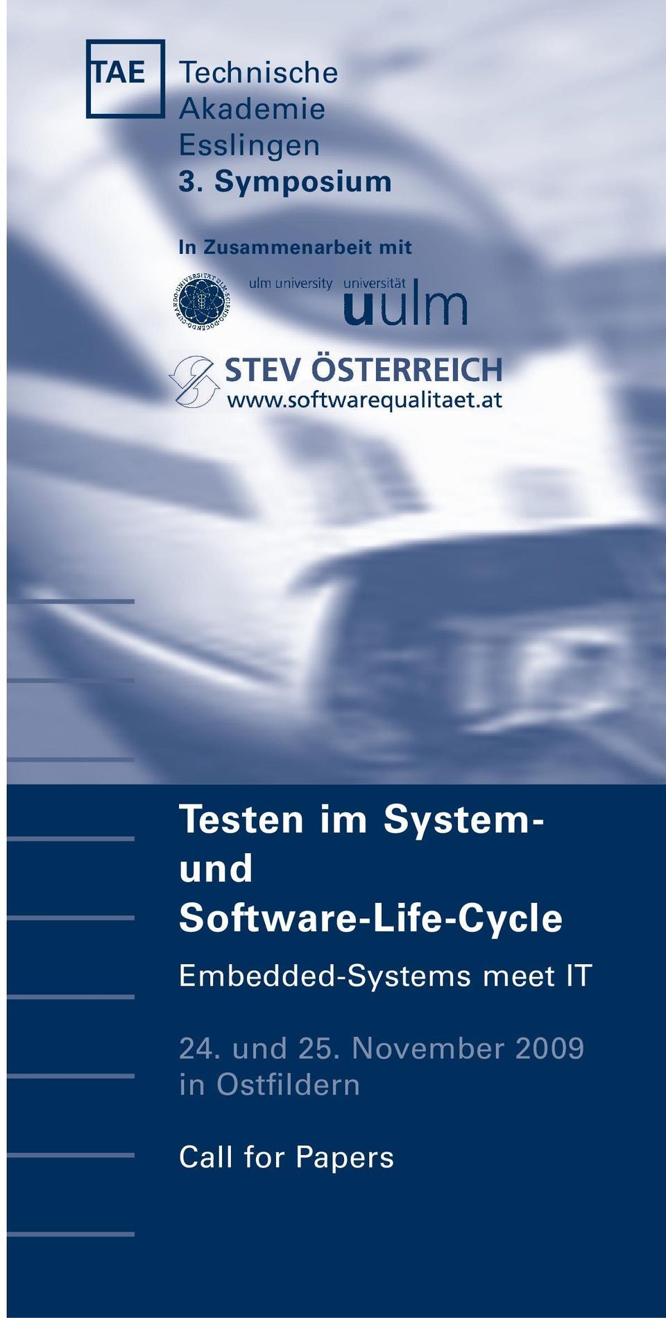 Systemund Software-Life-Cycle Embedded-Systems