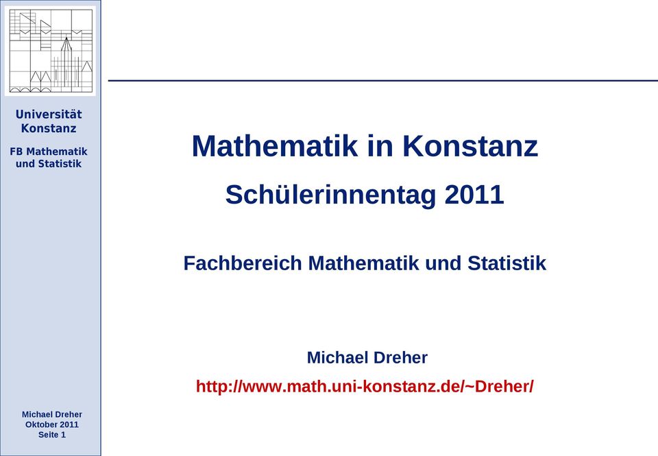 Fachbereich Mathematik