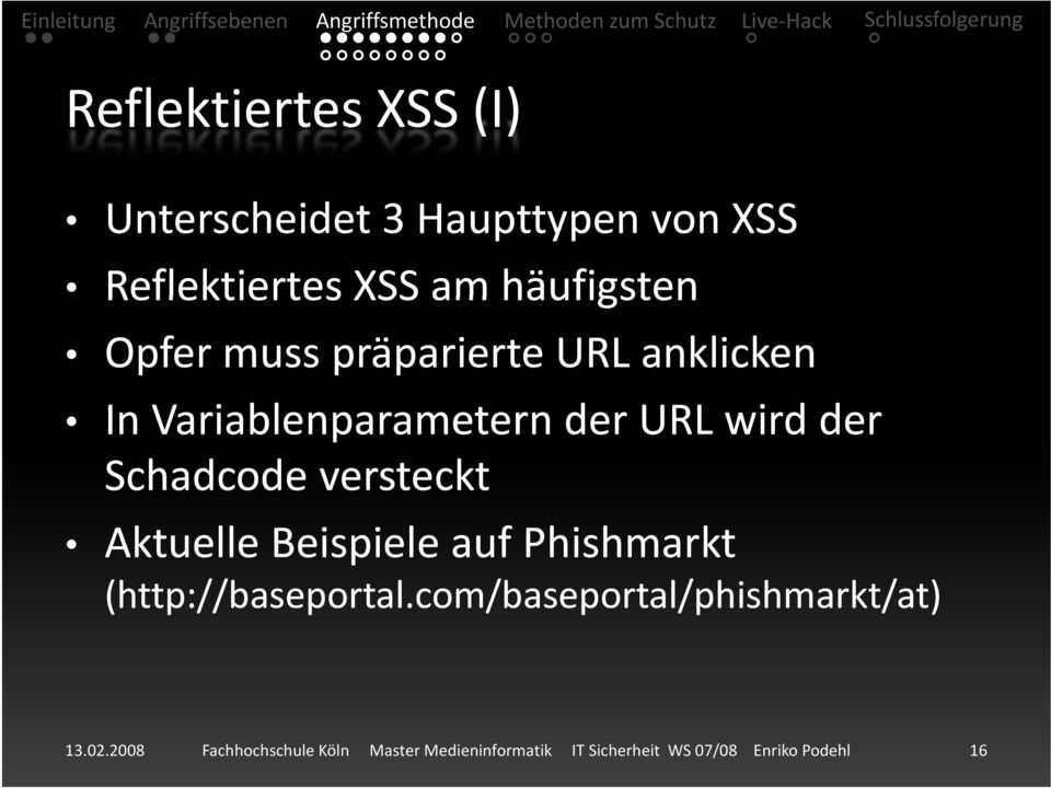 Schadcode versteckt Aktuelle Beispiele auf Phishmarkt (http://baseportal.