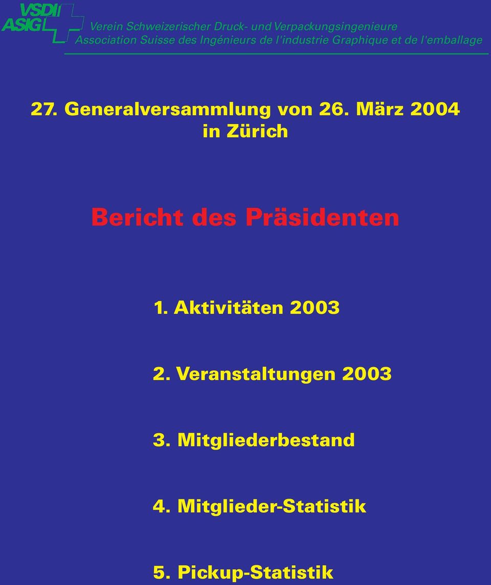Veranstaltungen 2003 3.