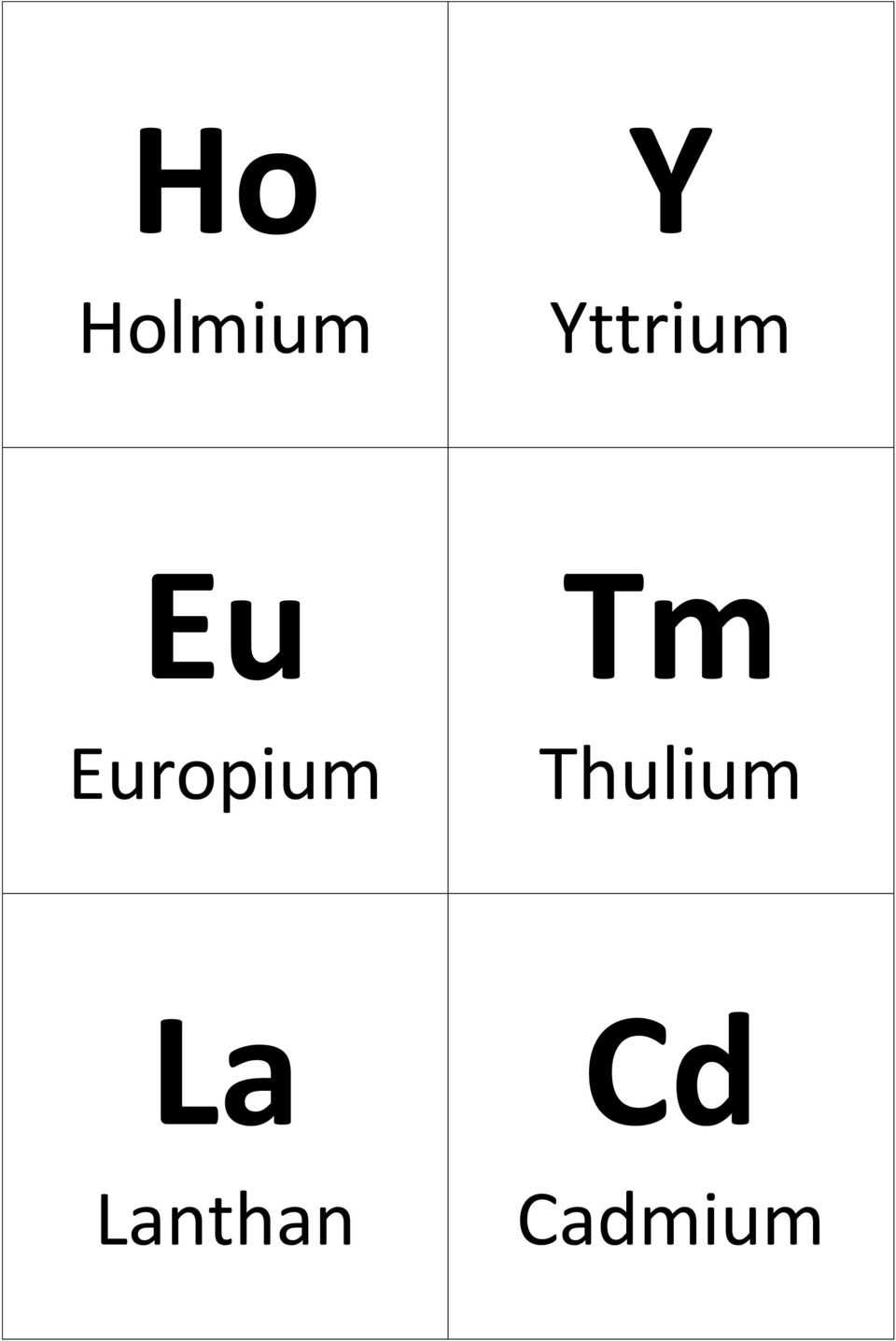 Europium Tm