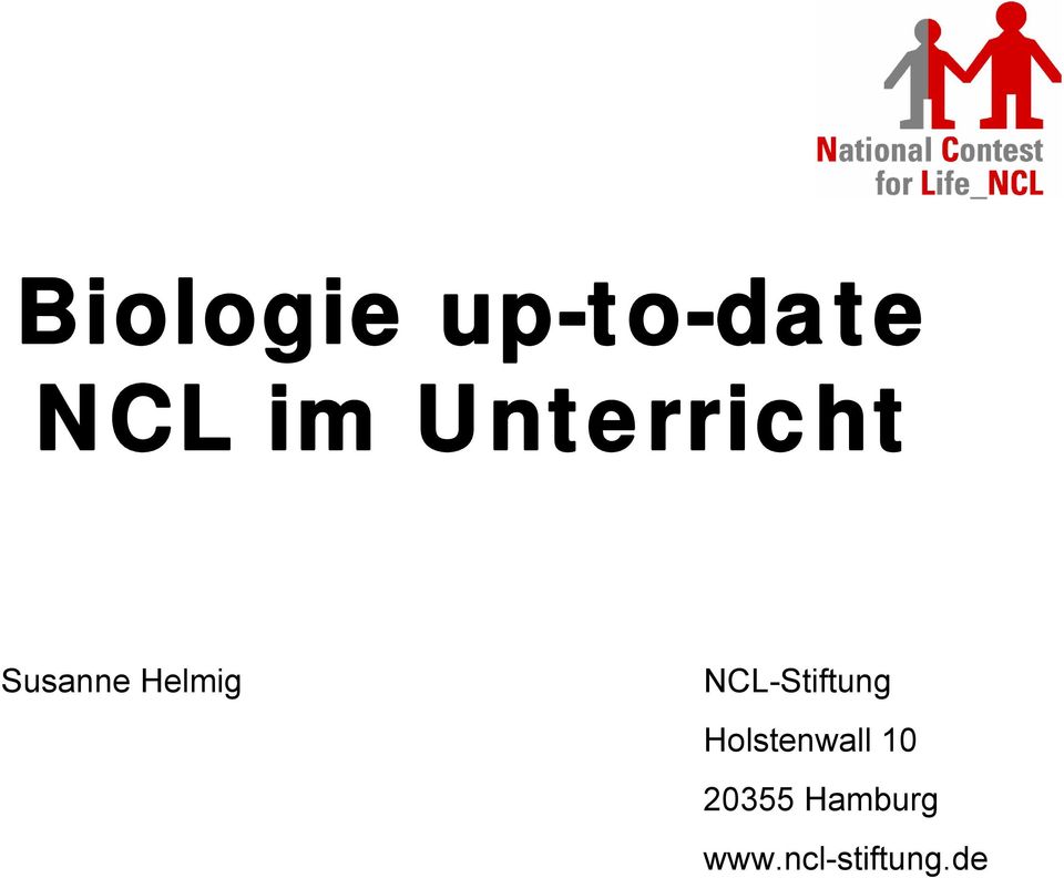 NCL-Stiftung Holstenwall 10