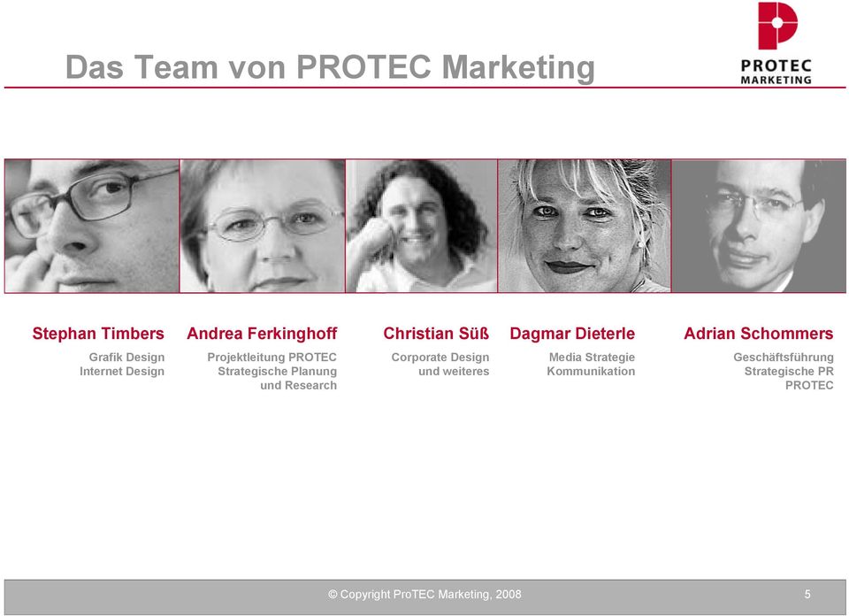 PROTEC Strategische Planung und Research Corporate Design und weiteres Media