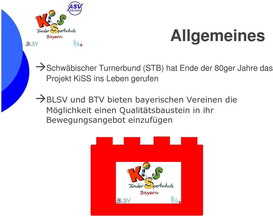 und BTV bieten bayerischen Vereinen die Möglichkeit