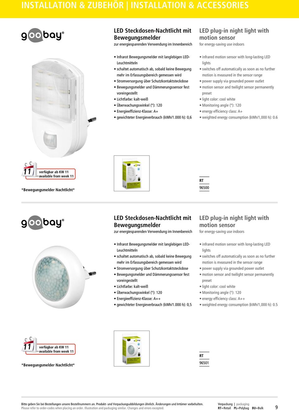 Schutzkontaktsteckdose Bewegungsmelder und Dämmerungssensor fest voreingestellt Lichtfarbe: kalt-weiß Überwachungswinkel ( ): 120 Energieeffizienz-Klasse: A+ gewichteter Energieverbrauch (kwh/1.