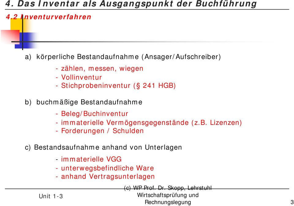 immaterielle Vermögensgegenstände (z.b.