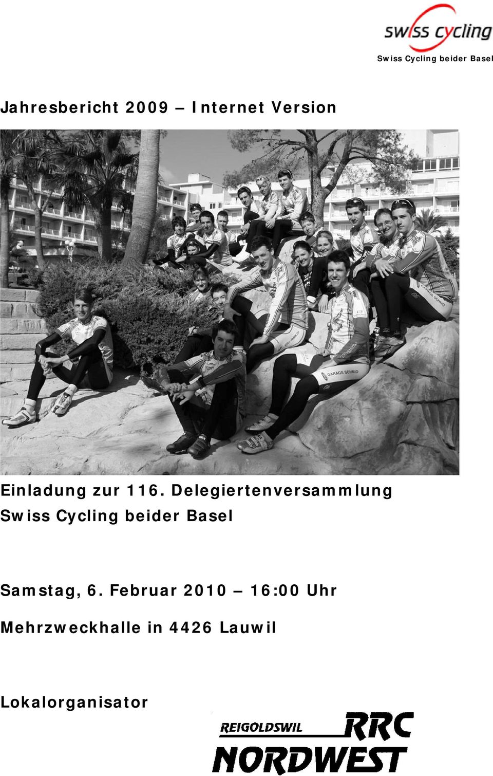 Delegiertenversammlung Swiss Cycling beider