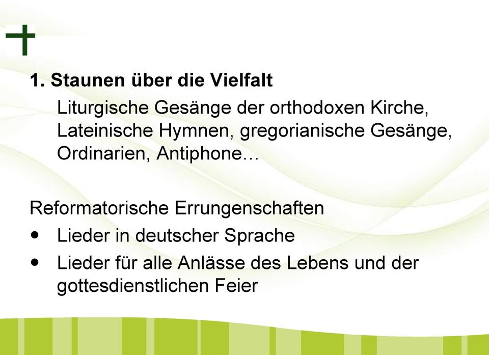 Antiphone Reformatorische Errungenschaften Lieder in deutscher
