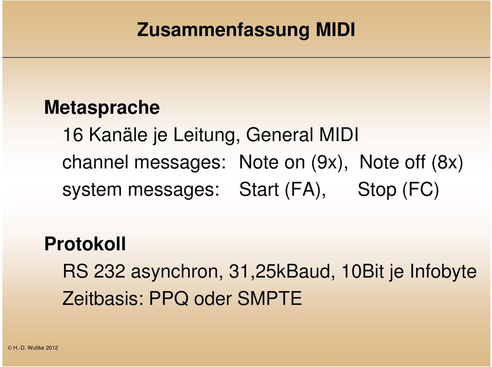 system messages: Start (FA), Stop (FC) Protokoll RS 232