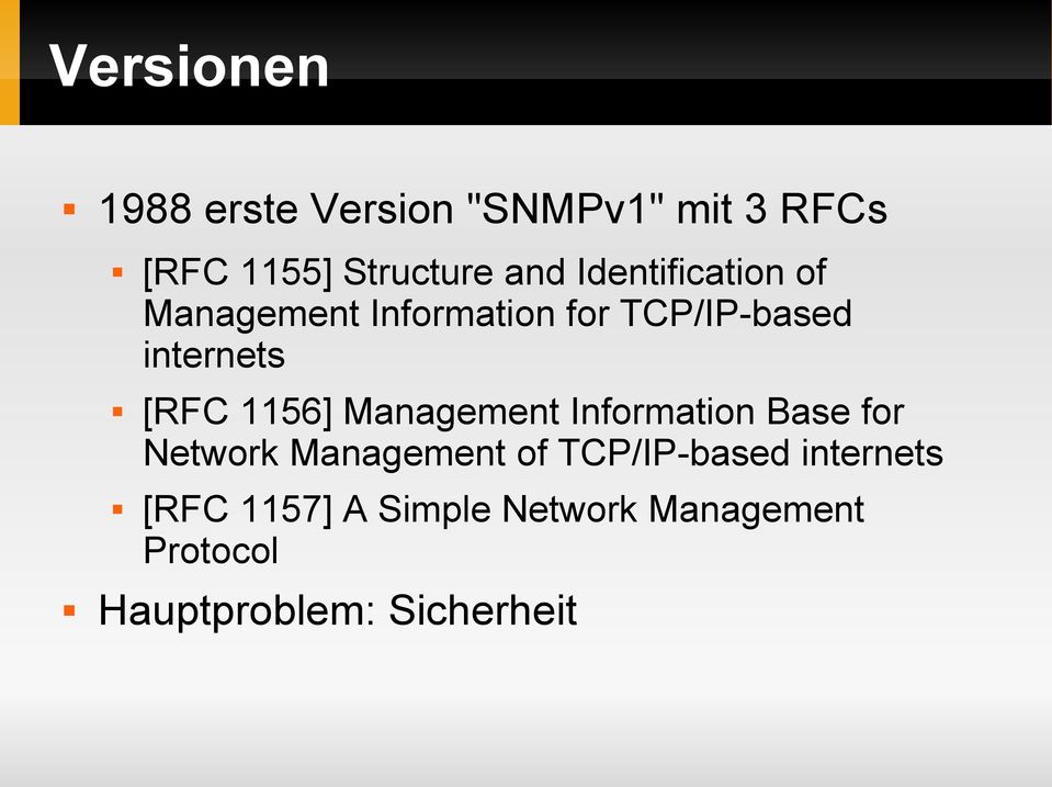 1156] Management Information Base for Network Management of TCP/IP-based