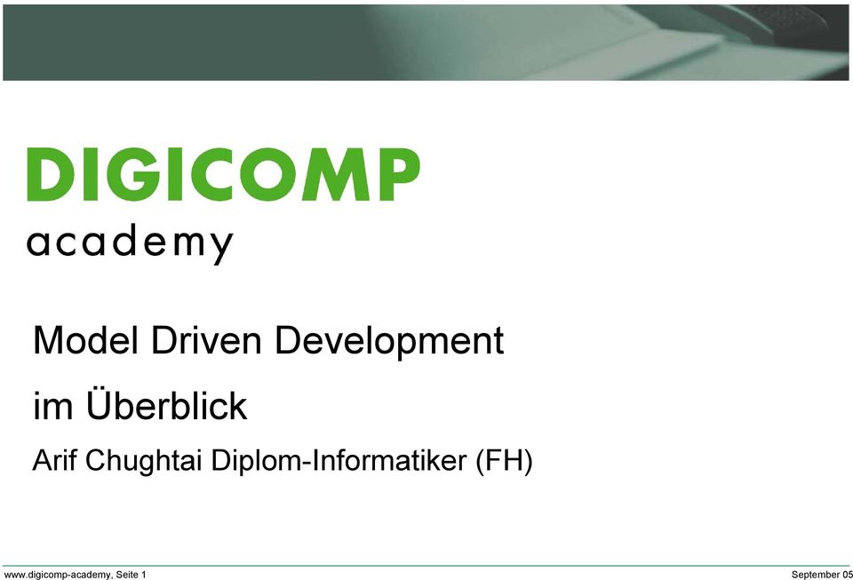 Diplom-Informatiker (FH) www.