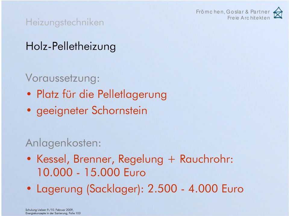 Brenner, Regelung + Rauchrohr: 10.000-15.