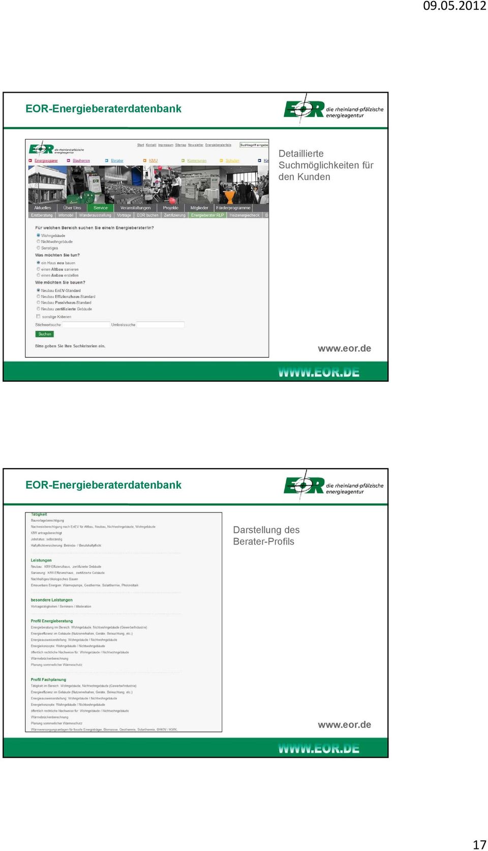 Kunden www.eor.