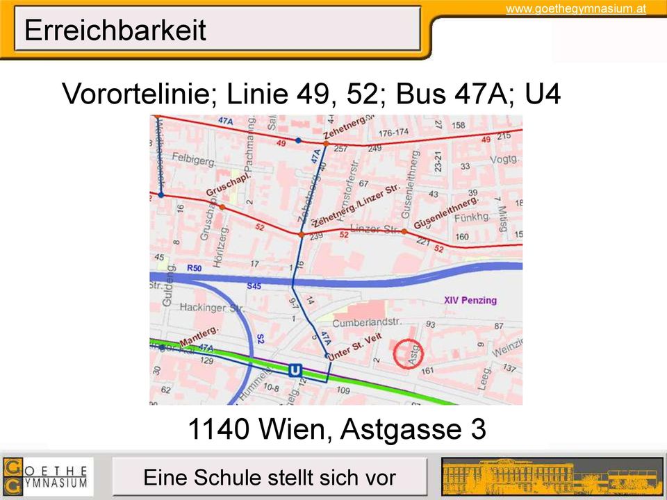 Linie 49, 52; Bus