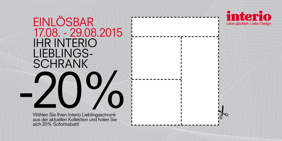 2015 IHR INTERIO LIEBLINGS- SCHRANK -20%