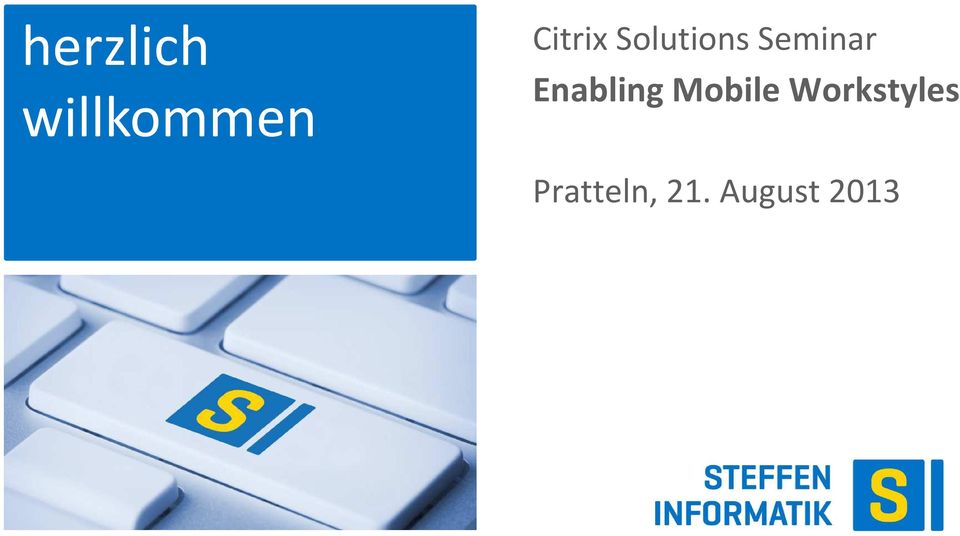 Citrix Solutions Seminar