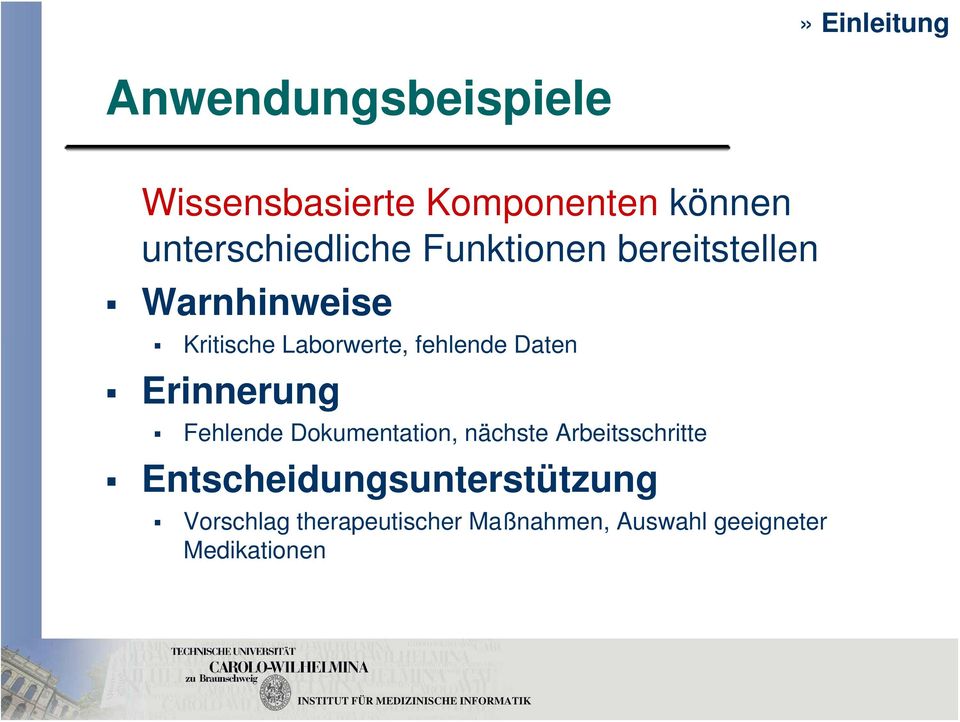 fehlende Daten Erinnerung Fehlende Dokumentation, nächste Arbeitsschritte