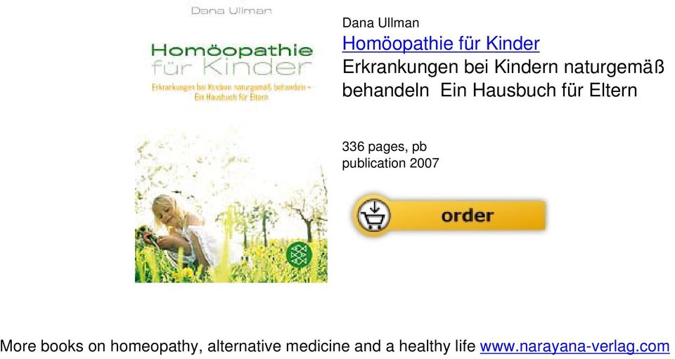 pages, pb publication 2007 More books on homeopathy,