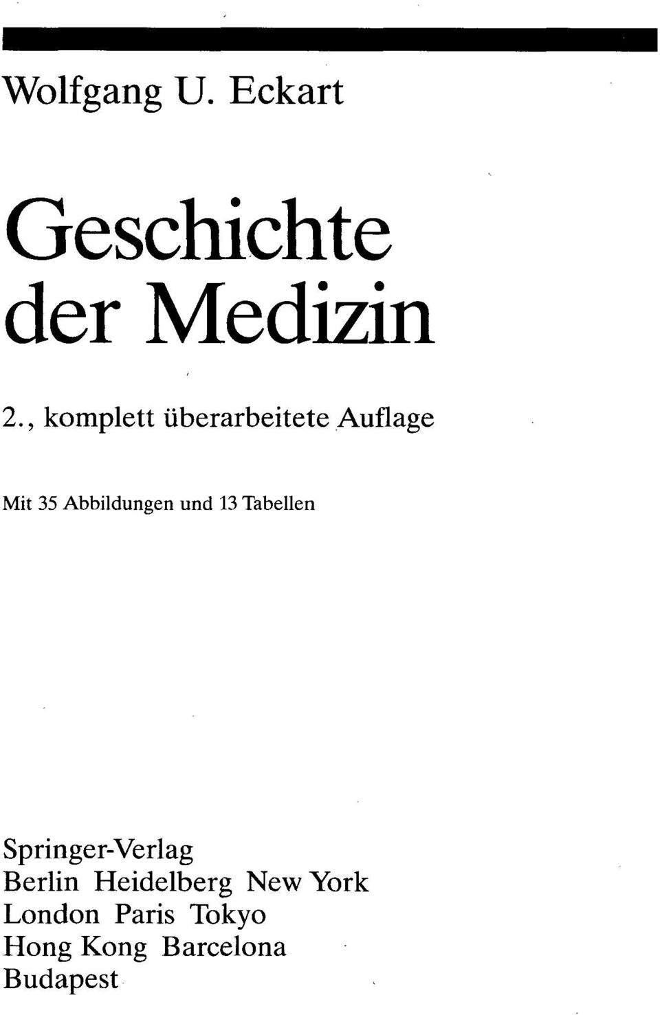 Abbildungen und 13 Tabellen Springer-Verlag Berlin