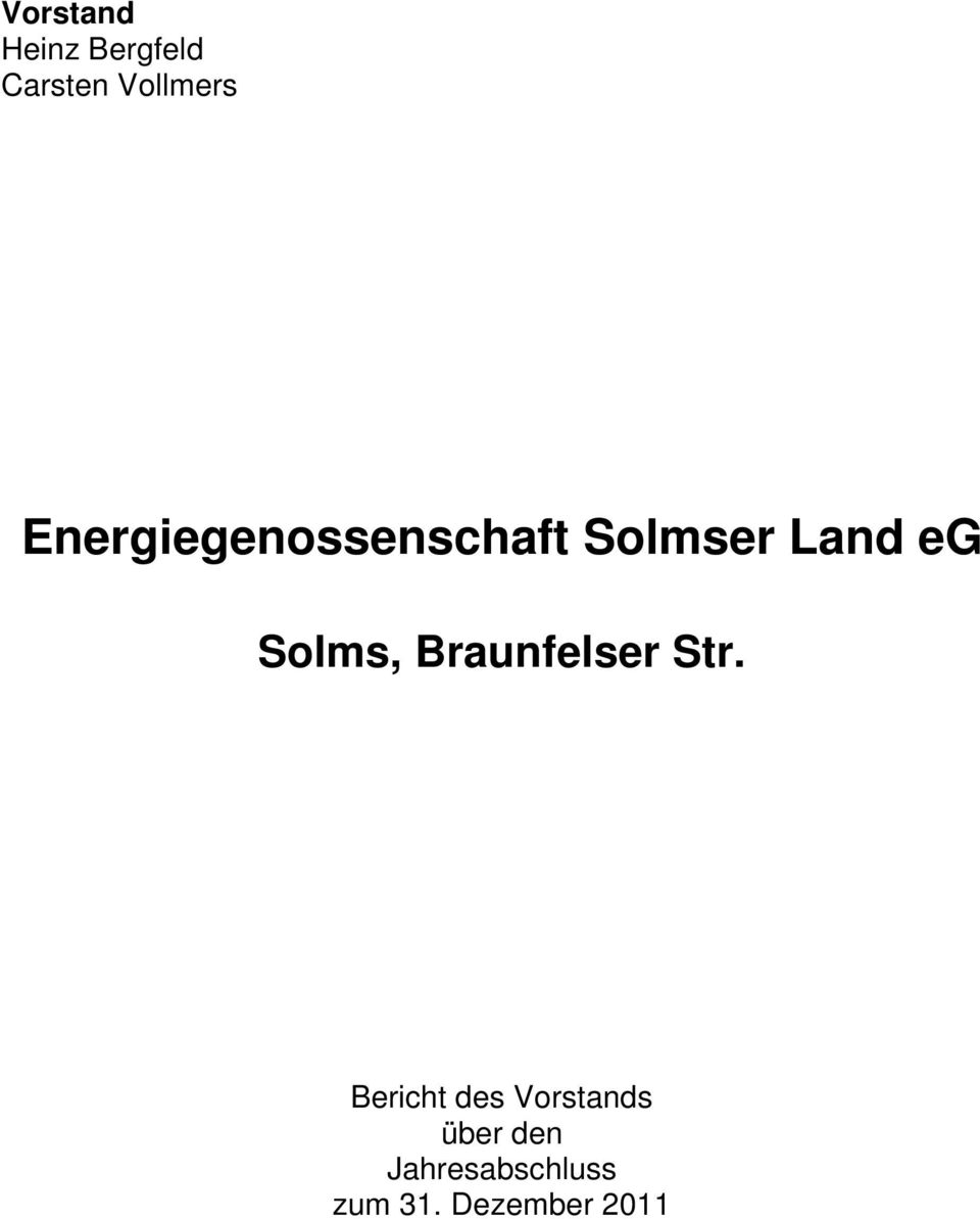 Solms, Braunfelser Str.