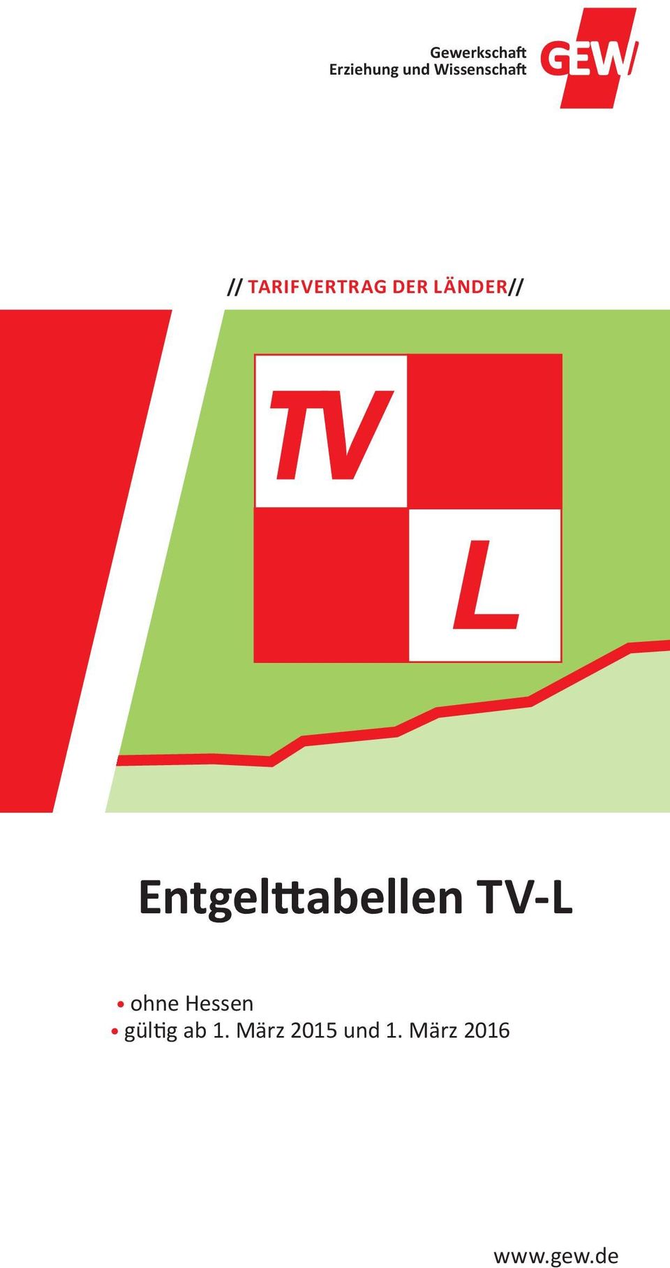 LÄNDER// Entgelttabellen TV-L ohne