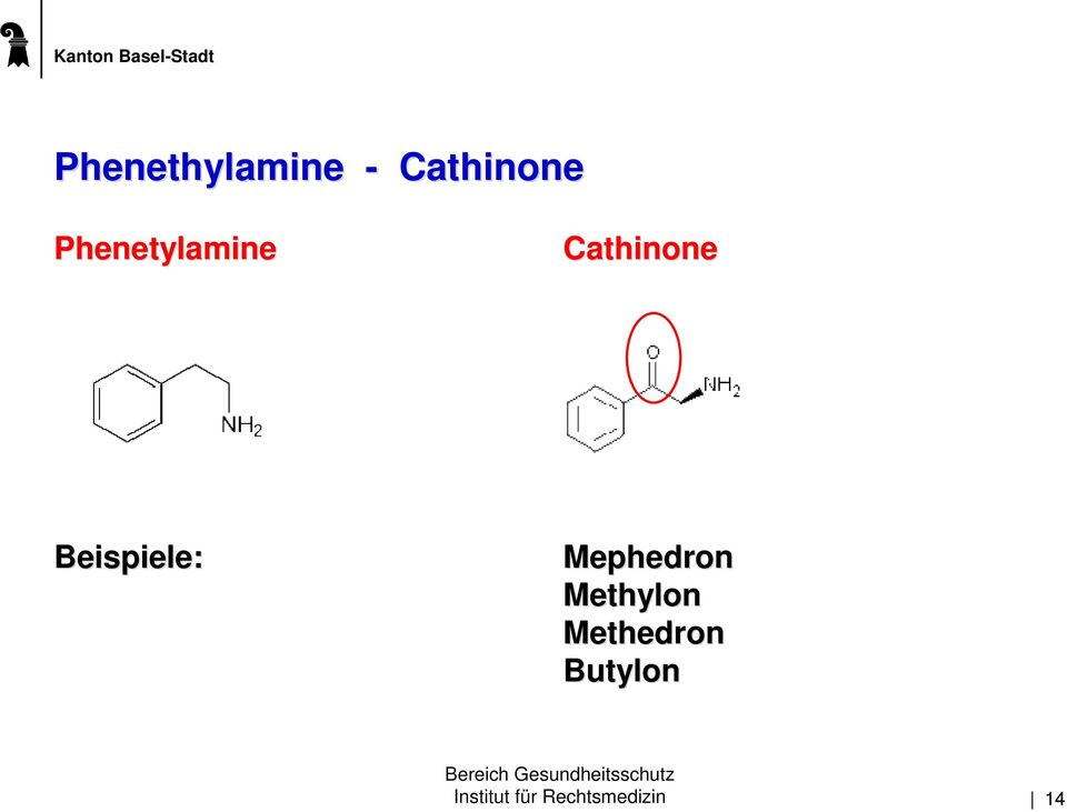 Cathinone Beispiele: