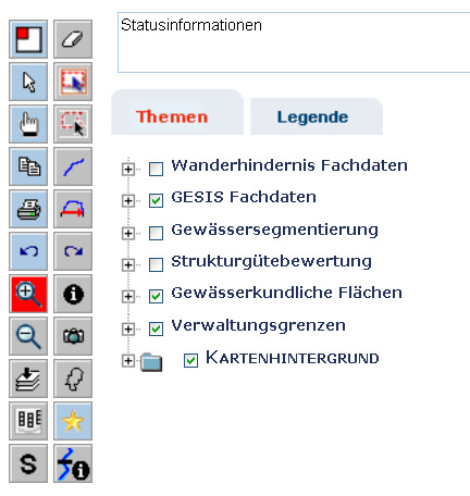 Thema Kartenhintergrund / Orthofotos aktivieren Vorher: Funktion Kartenhintergrund leider zeitweise gestört 1.