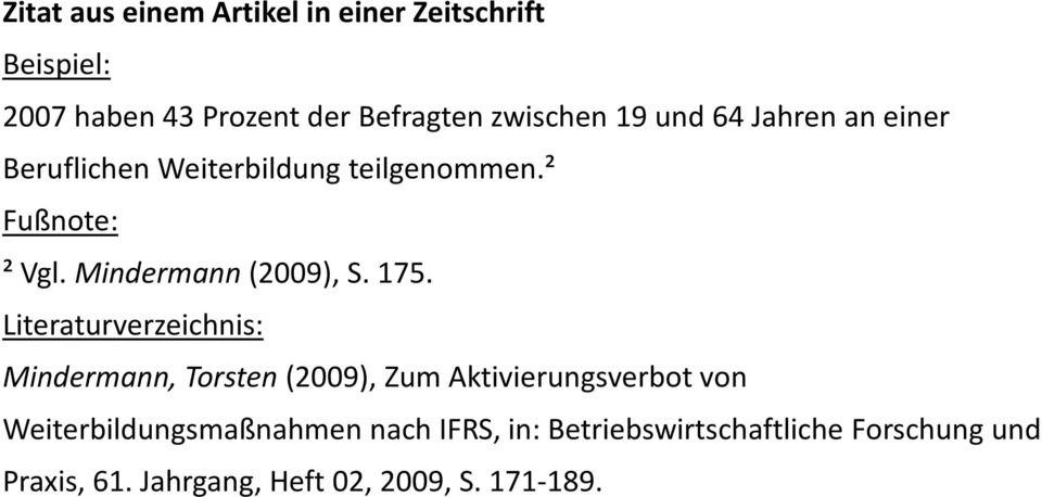 175. Literaturverzeichnis: Mindermann, Torsten (2009), Zum Aktivierungsverbot von