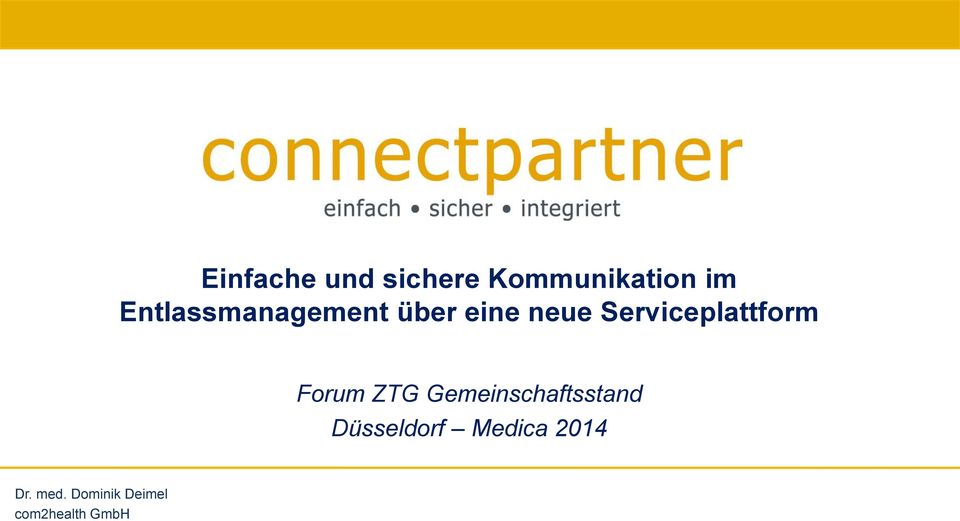 Serviceplattform Forum ZTG