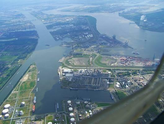 Güterverkehrsentwicklung Hafen Antwerpen