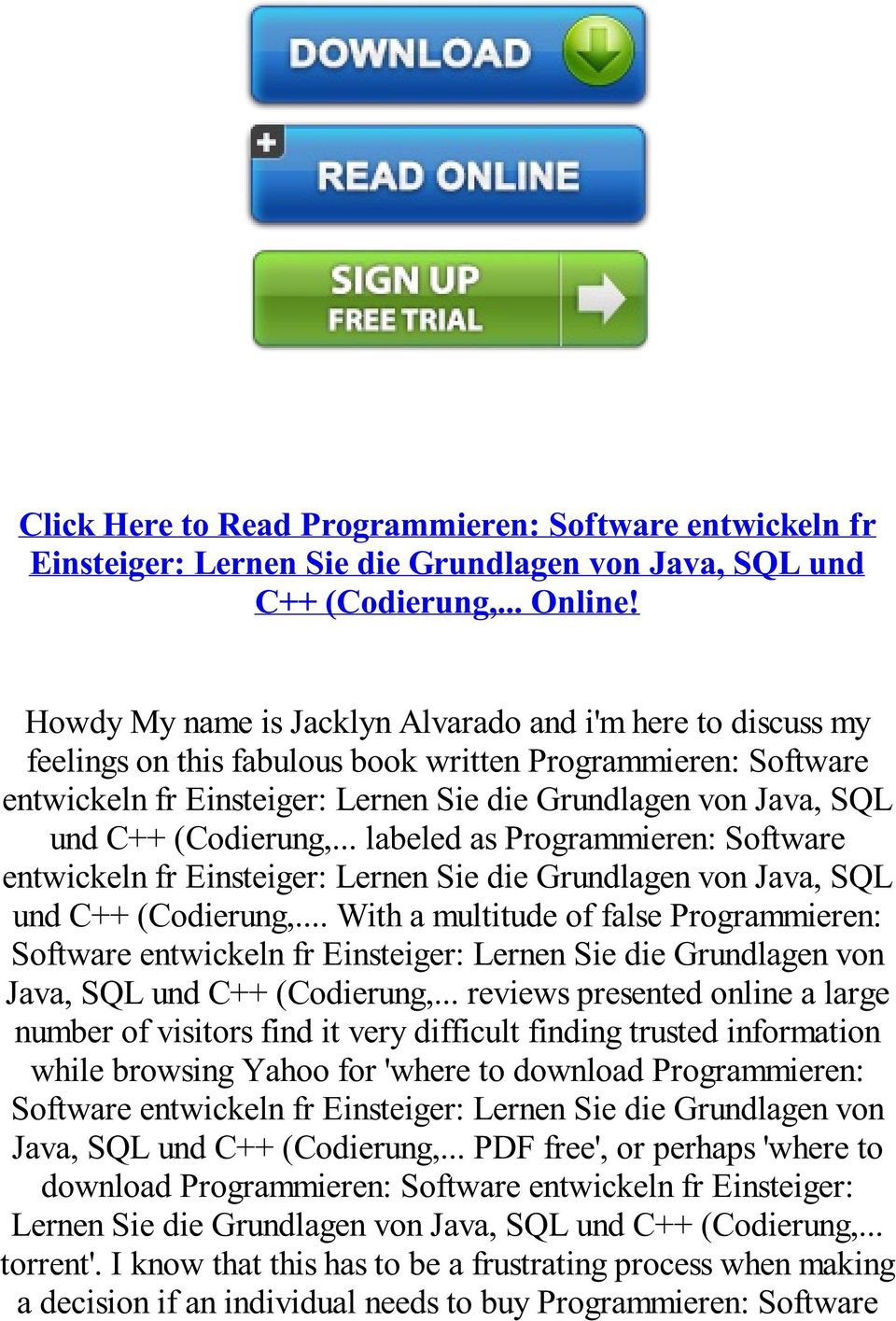 (Codierung,... labeled as Programmieren: Software entwickeln fr Einsteiger: Lernen Sie die Grundlagen von Java, SQL und C++ (Codierung,.