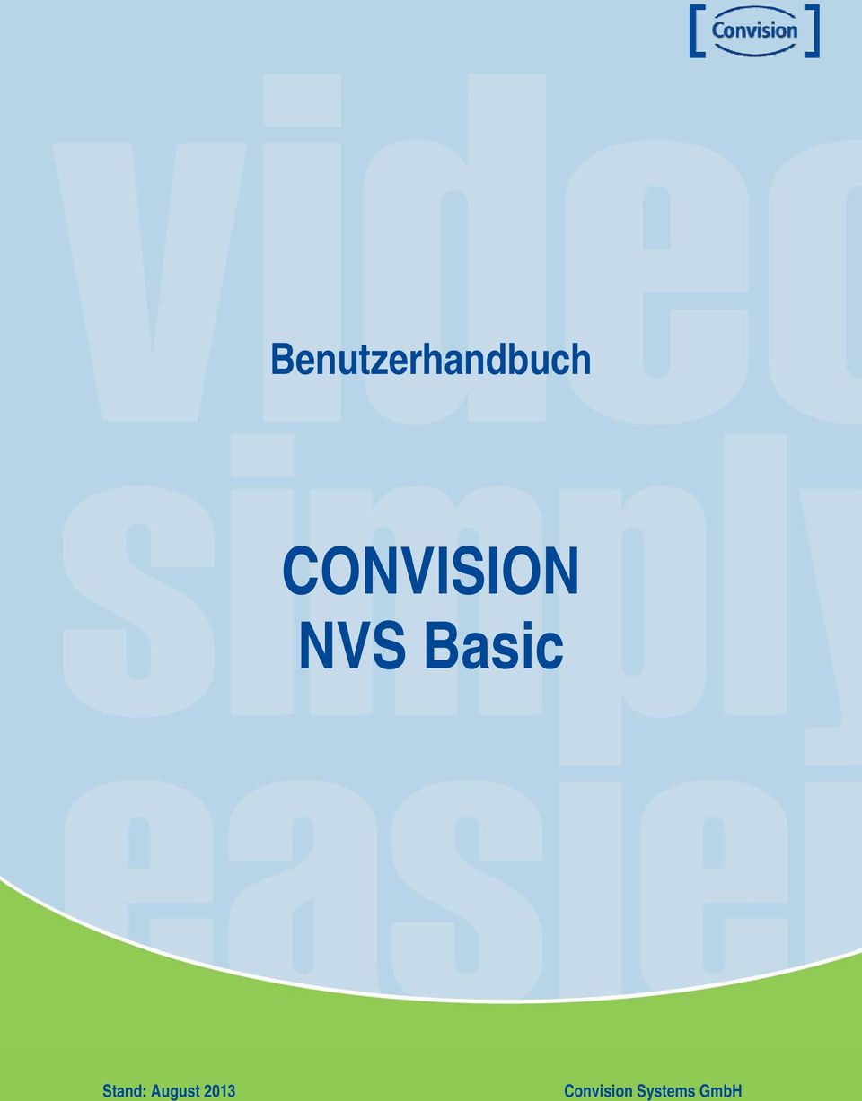 Convision Systems GmbH  NVS