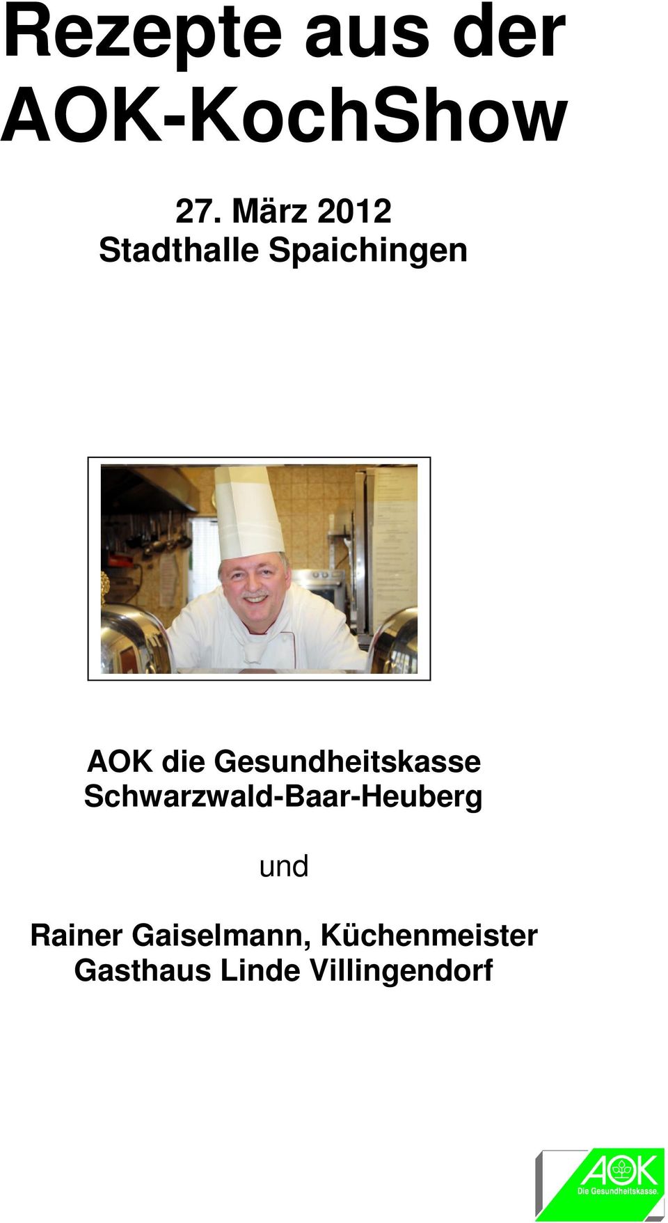 Rezepte Aus Der Aok Kochshow Pdf Free Download