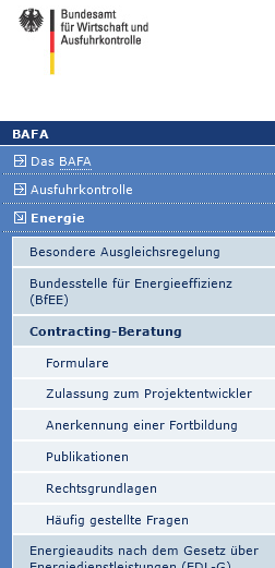 IV. Zusammenfassung / Weitere Infs Förderung vn Beratungen zum Energiespar-Cntracting: Beratung über Cntracting-Eignung, Unterstützung bei der Umsetzung eines Energiespar-Cntractings der bei der