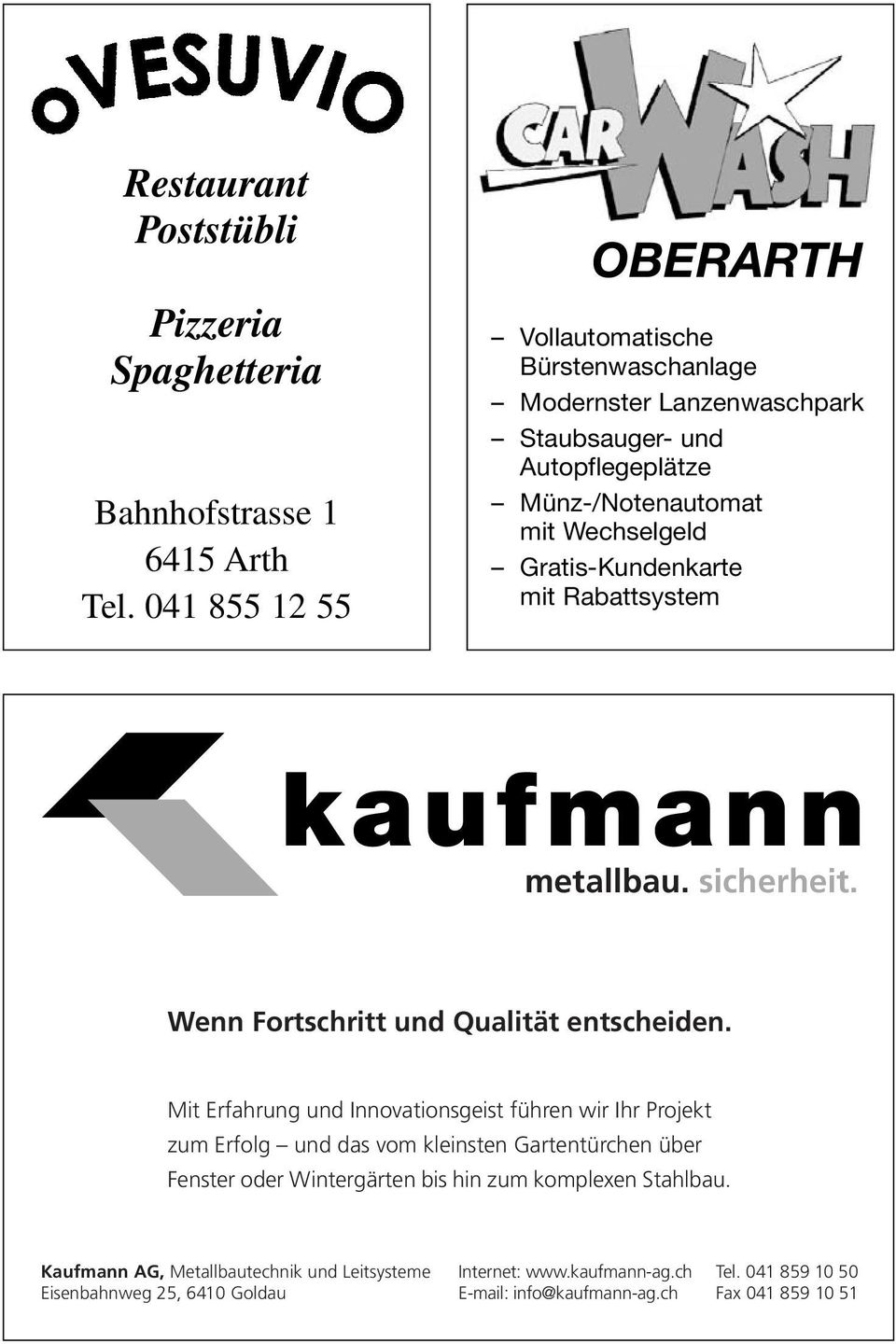Gratis-Kundenkarte mit Rabattsystem kaufmann metallbau. sicherheit. Wenn Fortschritt und Qualität entscheiden.