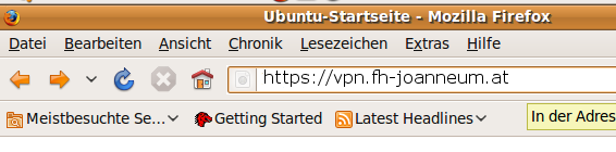 Klicken Sie dazu mit der rechten Maustaste auf das VPN Icon mit Schloss und anschließend auf => Disconnect. 5 Installation unter Windows mit Firefox 5.