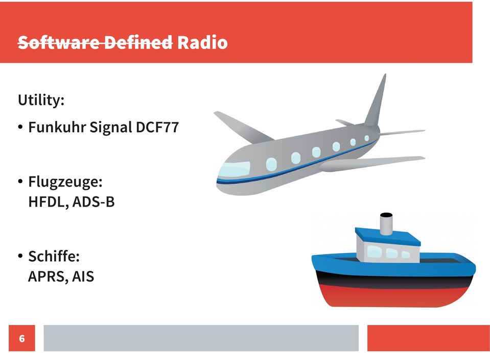 Signal DCF77 Flugzeuge: