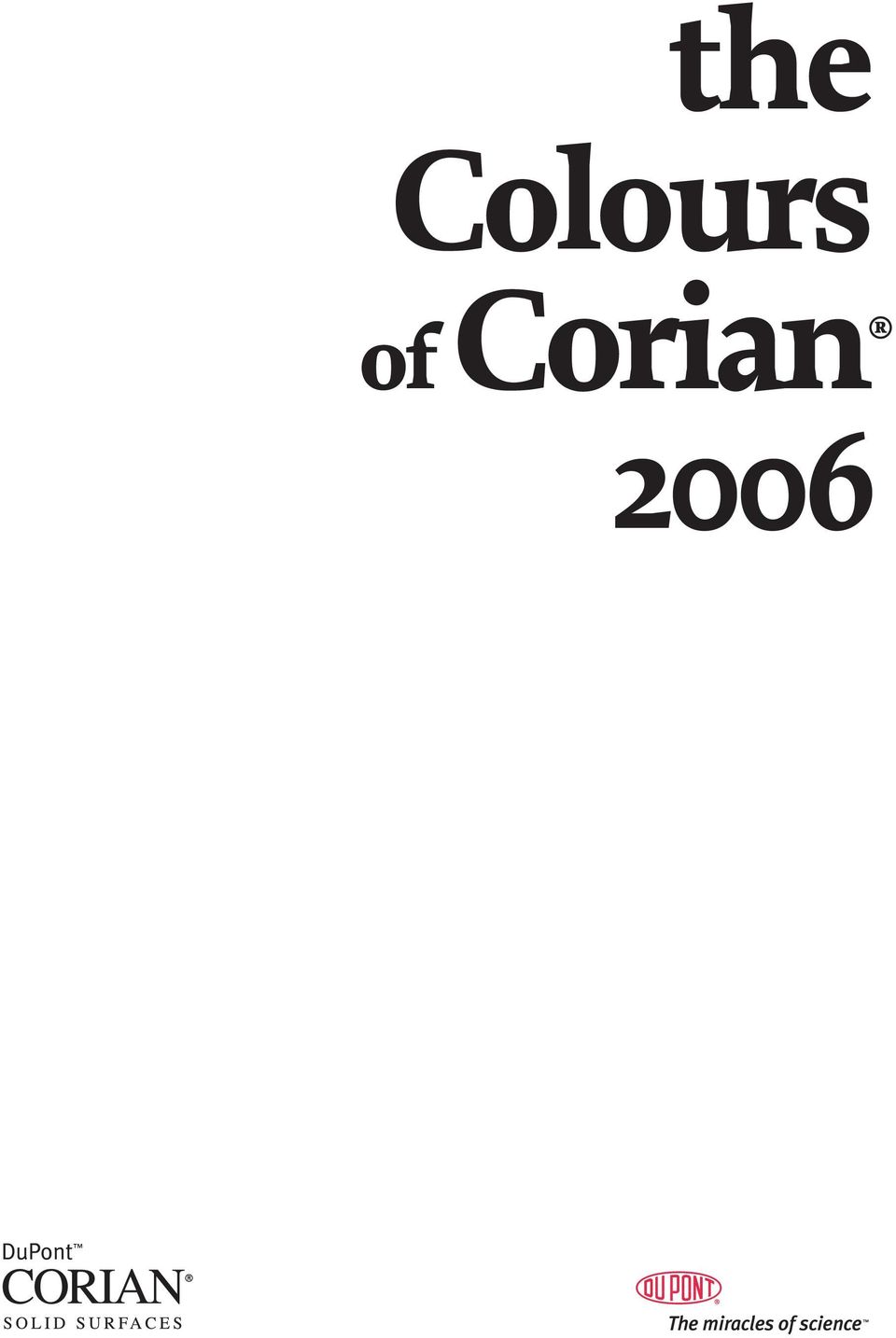 of Corian