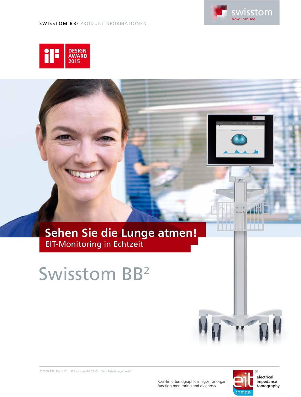 002 Swisstom AG 2015 Zum Patent angemeldet Real-time