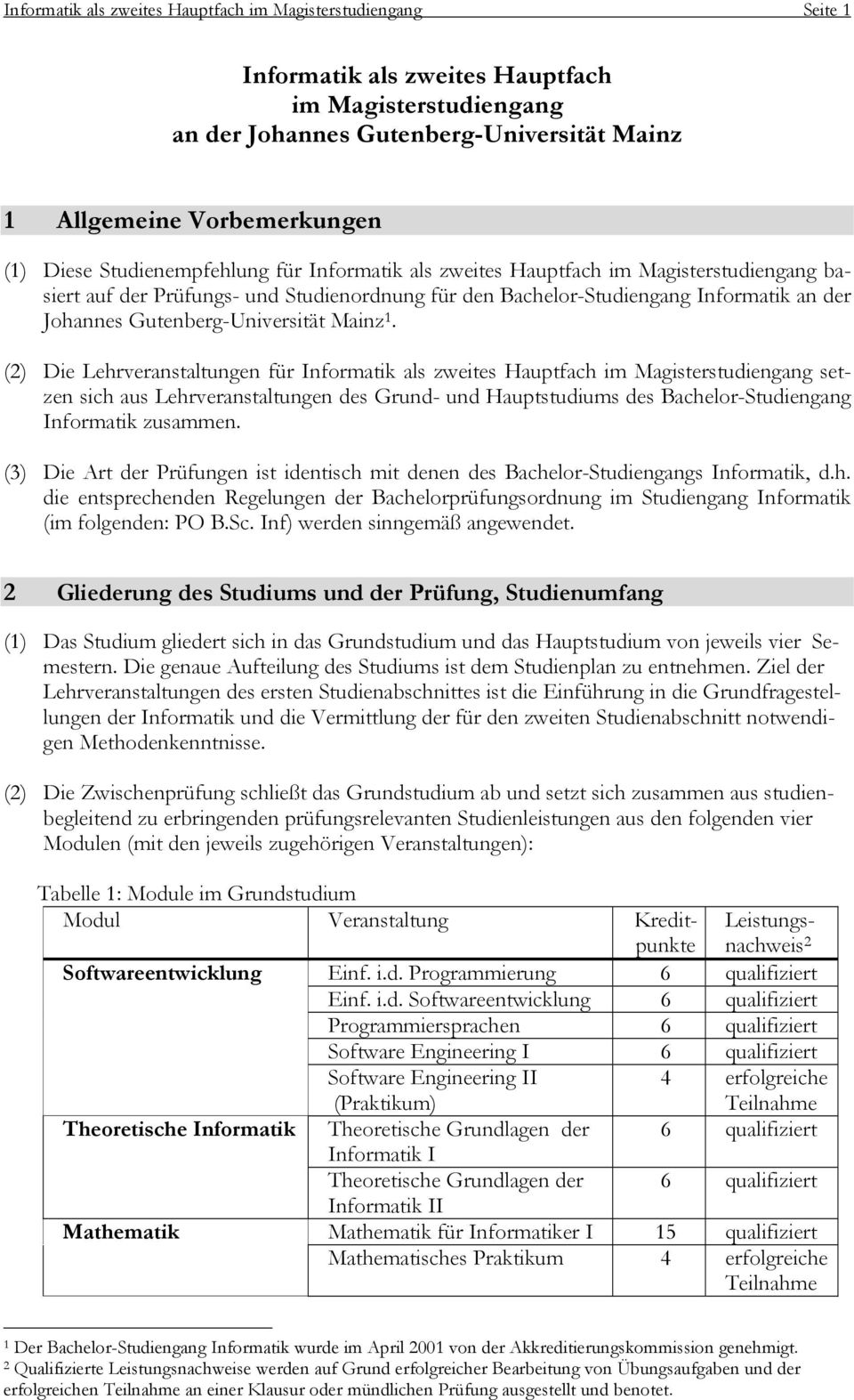 Gutenberg-Universität Mainz 1.