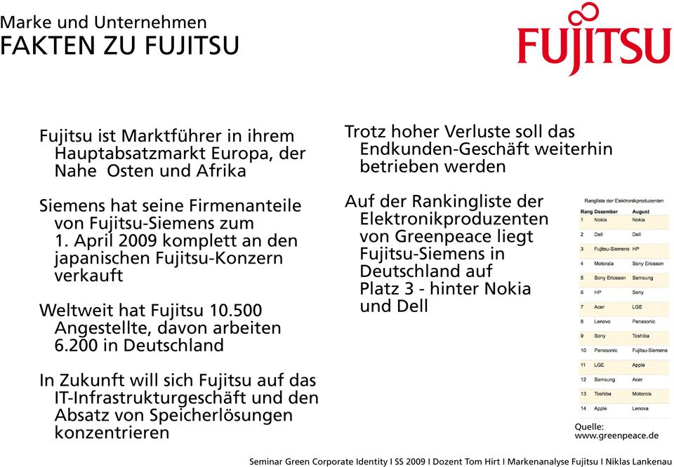 200 in Deutschland In Zukunft will sich Fujitsu auf das IT-Infrastrukturgeschäft und den Absatz von Speicherlösungen konzentrieren Trotz hoher Verluste soll das