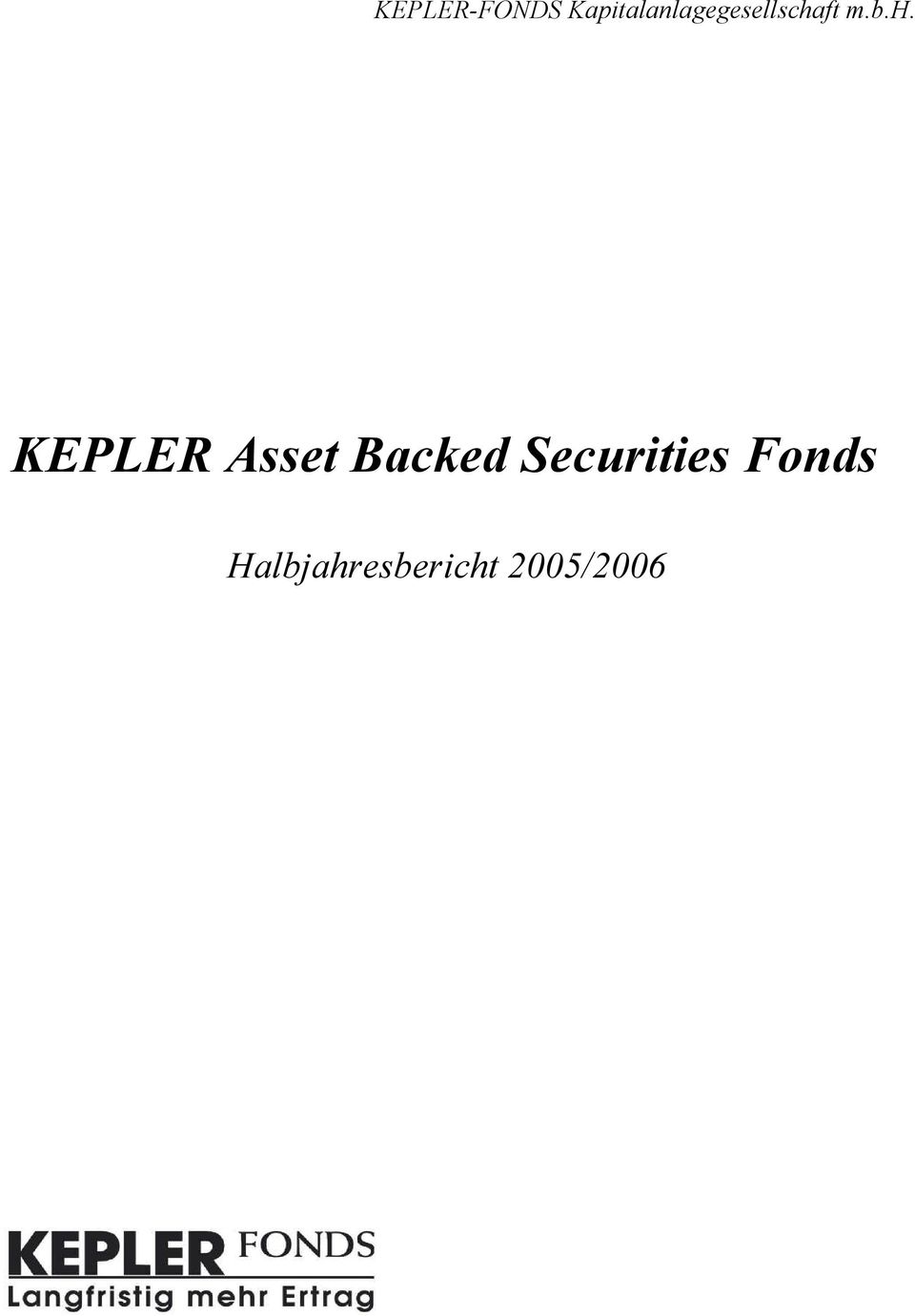 b.h. KEPLER Asset Backed