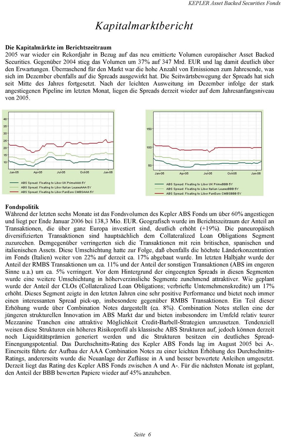 Überraschend für den Markt war die hohe Anzahl von Emissionen zum Jahresende, was sich im Dezember ebenfalls auf die Spreads ausgewirkt hat.