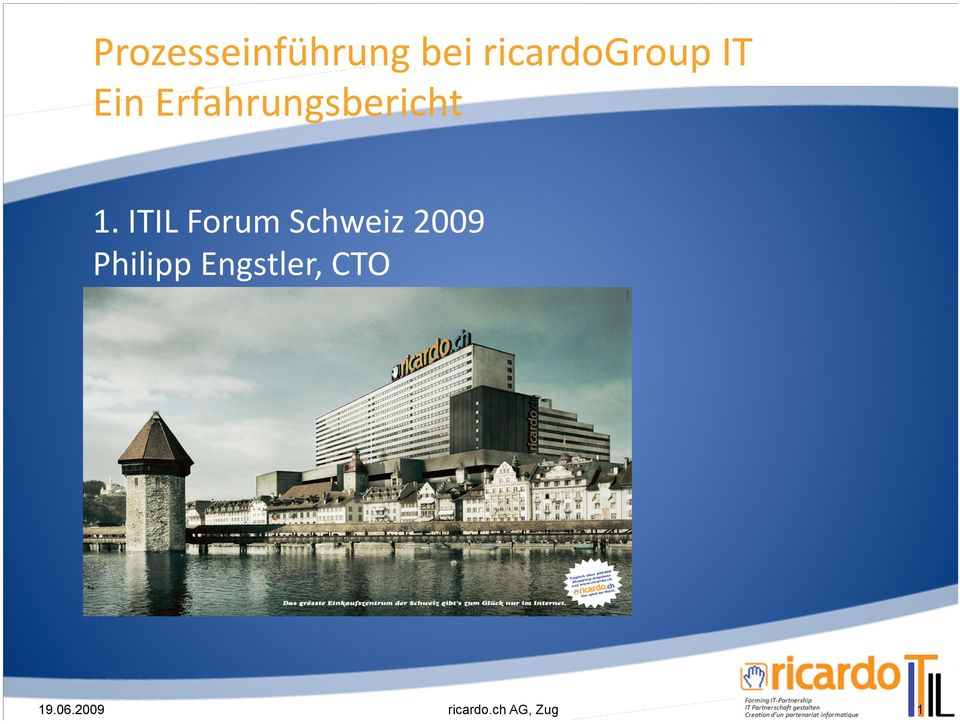 ITIL Forum Schweiz 2009 Philipp
