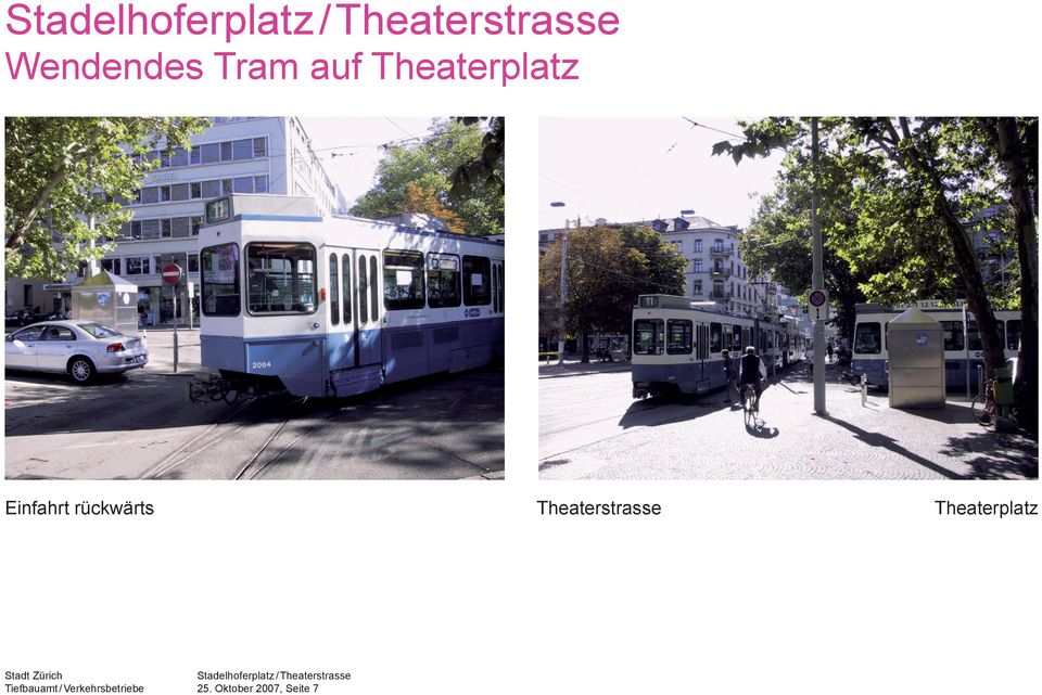 Theaterplatz Tiefbauamt /