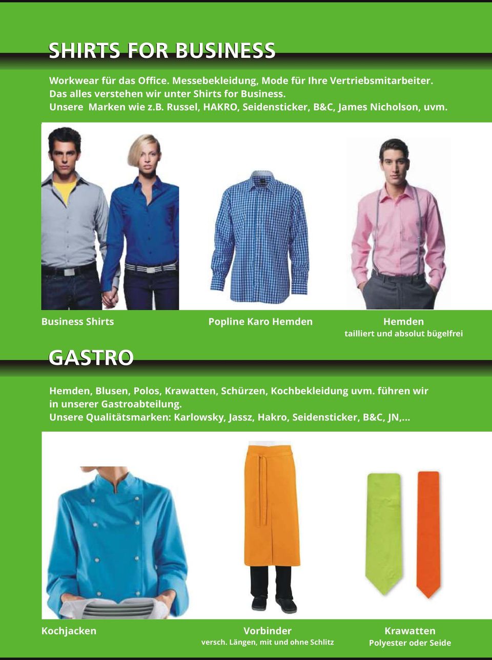 Business Shirts GASTRO Popline Karo Hemden Hemden tailliert und absolut bügelfrei Hemden, Blusen, Polos, Krawatten, Schürzen, Kochbekleidung uvm.
